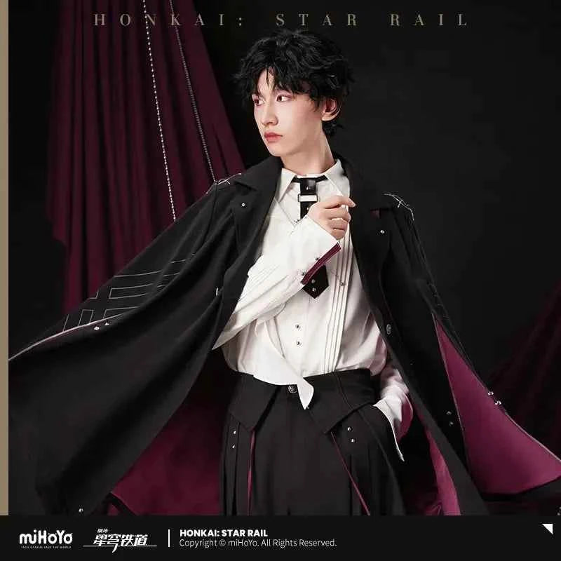 Kafka Game Honkai: Star Rail Jackets Official MiHoYo Theme Cosplay Costume Cloak Trench Unisex Hallowmas Fans Gifts