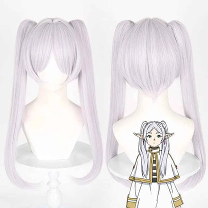Anime Frieren Beyond Journey's Frieren Cosplay Walking Stick  Frieren:Beyond Journey's Cosplay Frieren Cosplay Prop Wig