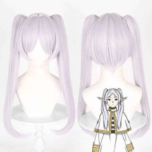 Anime Frieren Beyond Journey's Frieren Cosplay Walking Stick  Frieren:Beyond Journey's Cosplay Frieren Cosplay Prop Wig