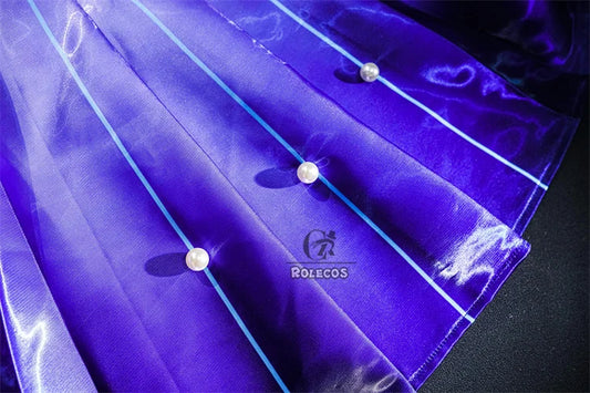 Robin Cosplay Costume Honkai Star Rail Satin Wedding Dress Set for Women
