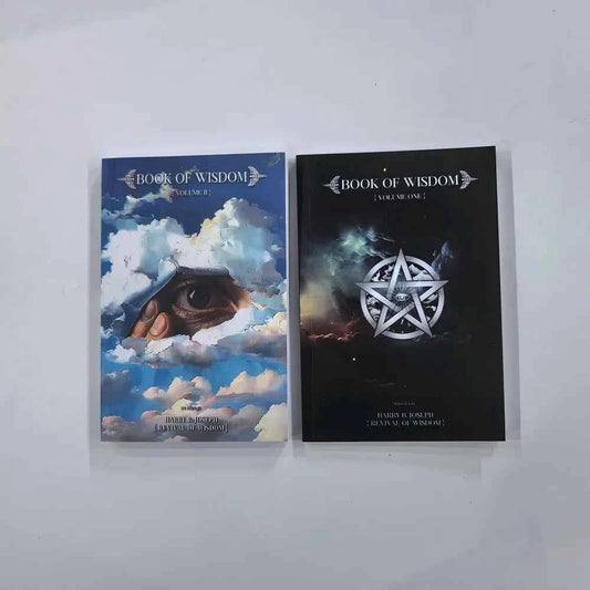 Book Of Wisdom With Colorful Pages Philosophical Life Guidance Notebook For Self Reflection And Meditation