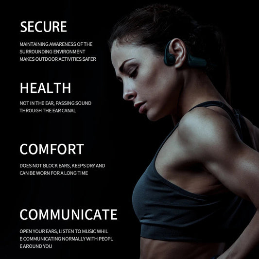 Xiaomi Mijia Bone Conduction Earphones Bluetooth 5.3 Sports Wireless Headphones Ear Hook Waterproof Headset for Running Driving SS69