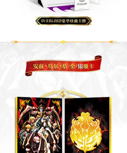 New Japanese OVERLORD Bleach Collection Card Tcg Card Anime Characters Game Card Cosplay Board Game Collection Cards Toys Gift SS69