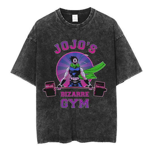 SS69 Men's Jojo Bizarre Adventure Killer Queen Graphic T-Shirt Cotton Tee