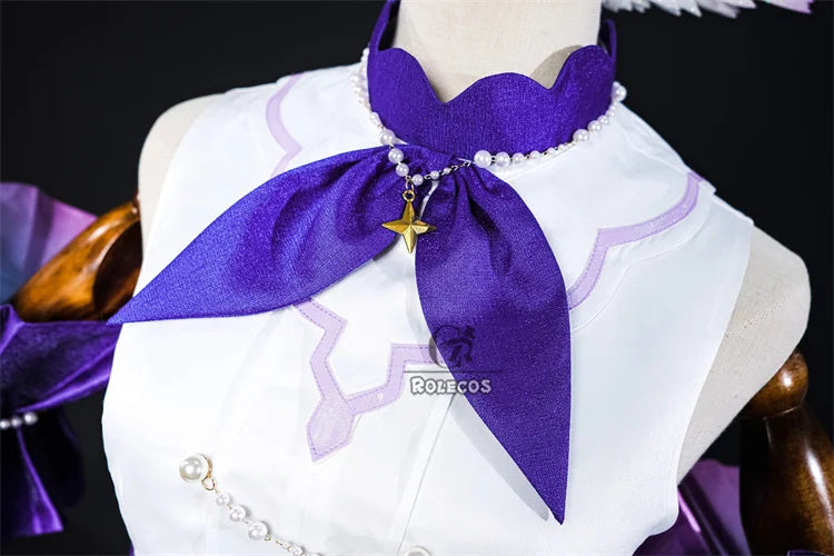 Honkai Star Rail Robin Wedding Dress Cosplay Costume for Women
