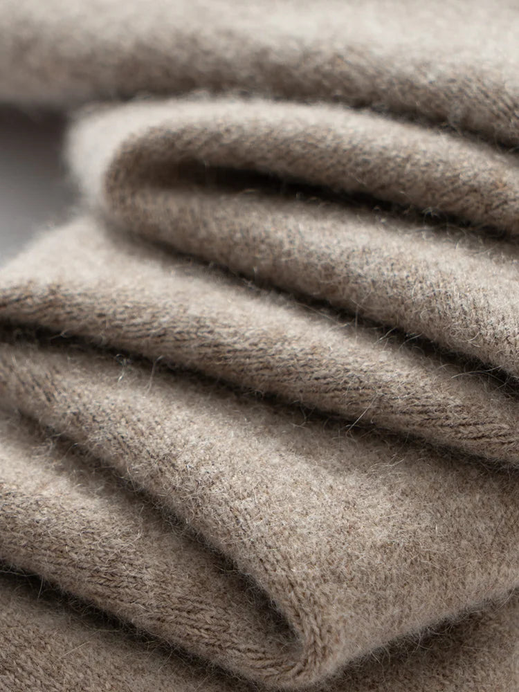 CHICUU Women 100% Cashmere Legging elasticity Slim Pants Autumn Winter Thick Basic Leggings Soft Warm Cashmere Knitwear SS69