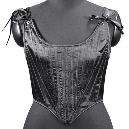 SS69 Lolita Corset Camisole Top - Y2K Underbust Body Shaper Polyester Blend