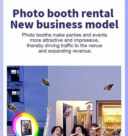 Photo Booth Machines Wedding For iPad 10.5'' 11'' 12.9'' 13'' 12.3'' ipad Photobooth with 2 Panels 9.7 Selfie Photo Booth