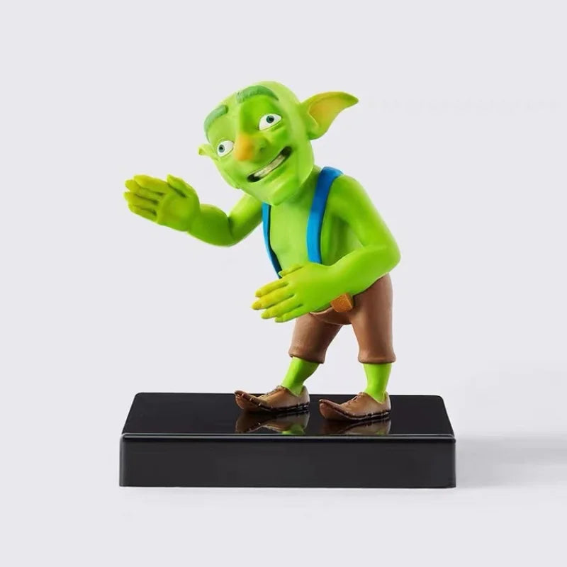 【In Stock】100% Original Supercell Coc Dancing Goblins Collector's Edition Models Anime Figurine Original Box Action Figure Toys SS69
