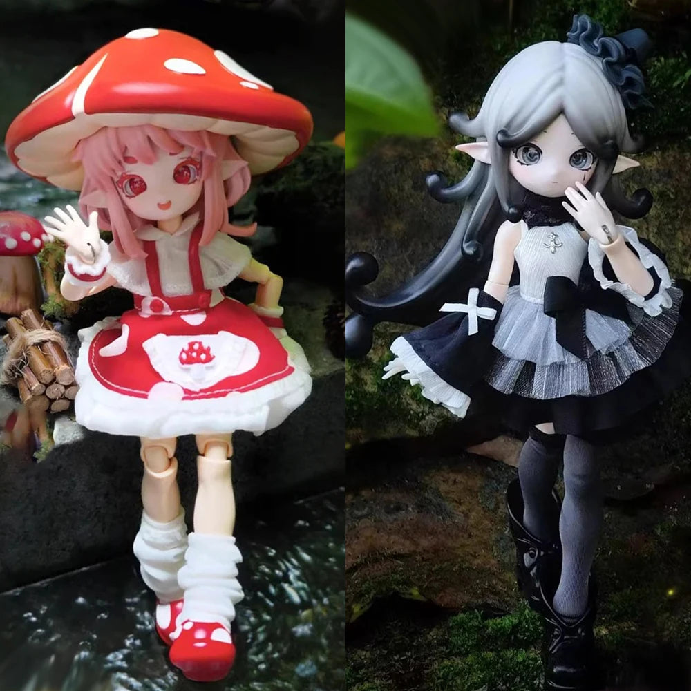 Mushroom Fungus 1/12 BJD Blind Box Doll Anime Figure