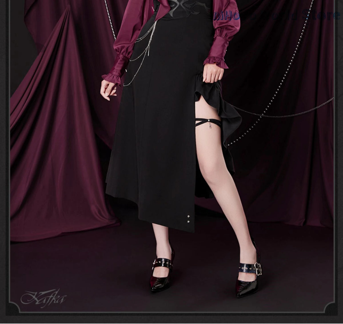 Honkai Star Rail Kafka Impression Series Skirt - Official Cosplay