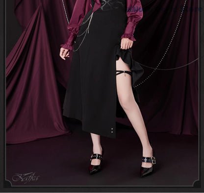 Honkai Star Rail Kafka Impression Series Skirt - Official Cosplay Apparel