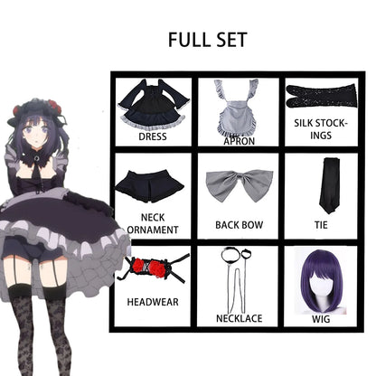 Marin Kitagawa Maid Cosplay Costume Dress Set - My Dress Up Darling