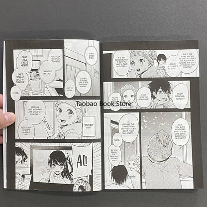 Japanese manga Oshi No Ko Volume 1 fantasy suspense English version youth idol comic book SS69