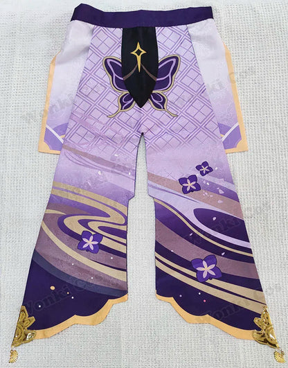 Raiden Shogun Cosplay Costume and Wig Set for Women - Game Character Outfit