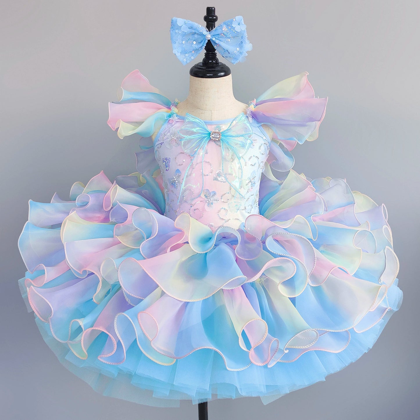 Dance Wear Summer Children Clothing Princess Performance Fairy Tutu Kids Clothes Ballet Leotards for Girls Dress Stage Costumes
