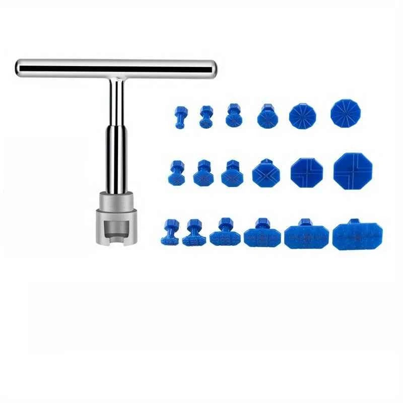 Dent Repair Puller Kit, Universal T Bar Repair Paintless Dent Repair Puller, Dent Removal Kit