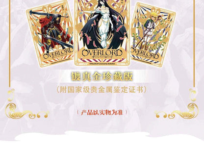 New Japanese OVERLORD Bleach Collection Card Tcg Card Anime Characters Game Card Cosplay Board Game Collection Cards Toys Gift SS69