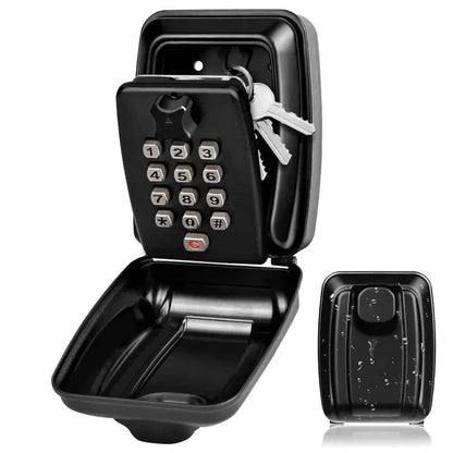 Waterproof Wall Mounted Key Safe Box Anti-theft Key Storage With Combination Password Lock Homestay Office Home Indoor Outdoor