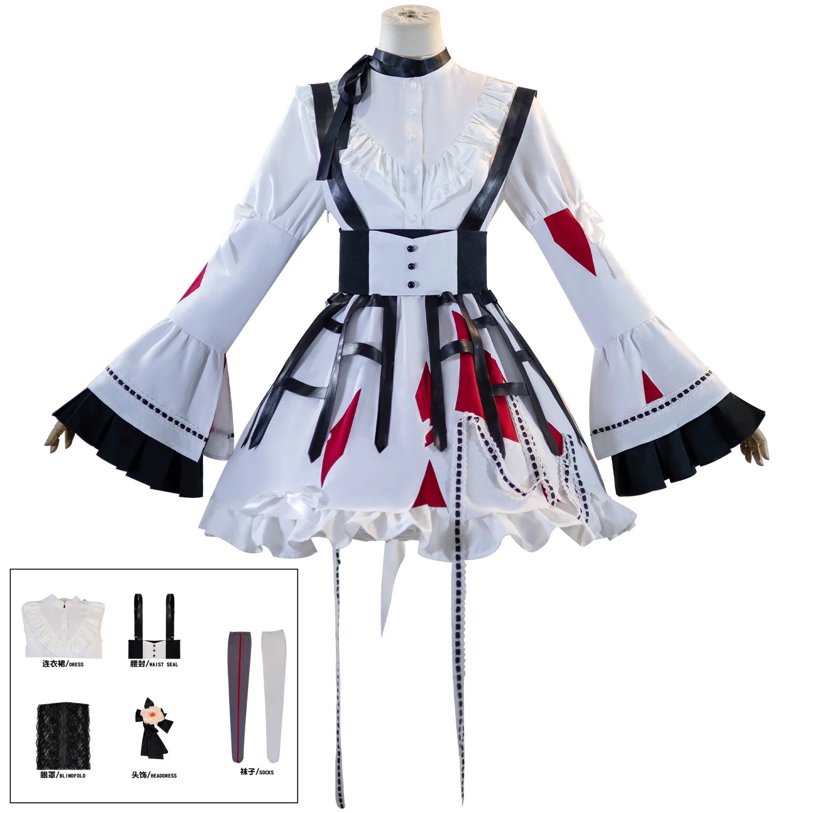 Akiyama Mizuki Cosplay Costume Anime Uniform Set for Adults