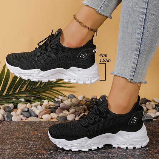 Women's shoes, women's sports shoes 2025 Women's shoes Breathable single-mesh dad shoes Women's casual and versatile sports shoe SS69