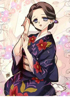 Anime Tamayo Cosplay Costume Kimetsu No Yaiba Wig Kimono Shoes