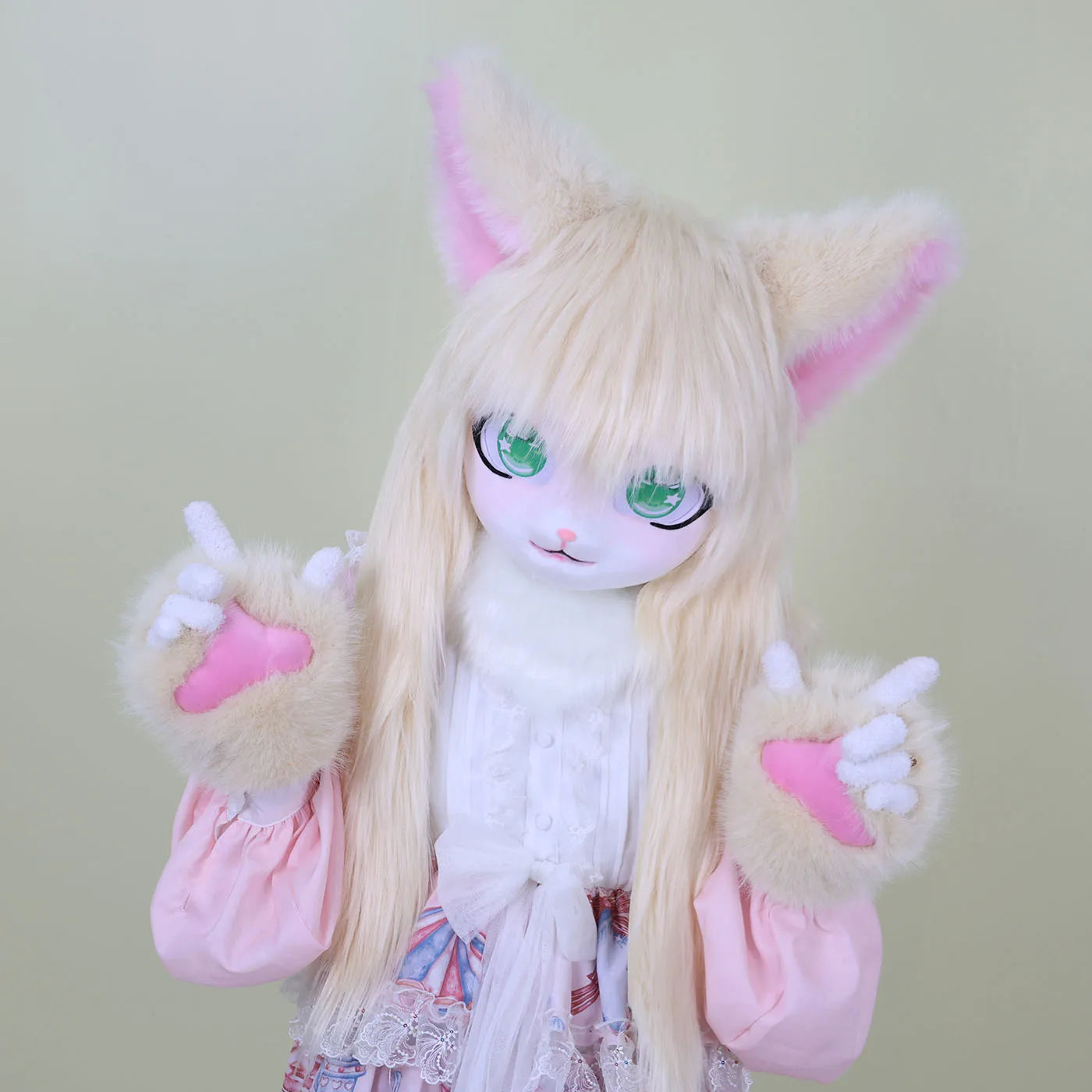 Furry Kigurumi Animal Cosplay Mask - Polyester Costume Head