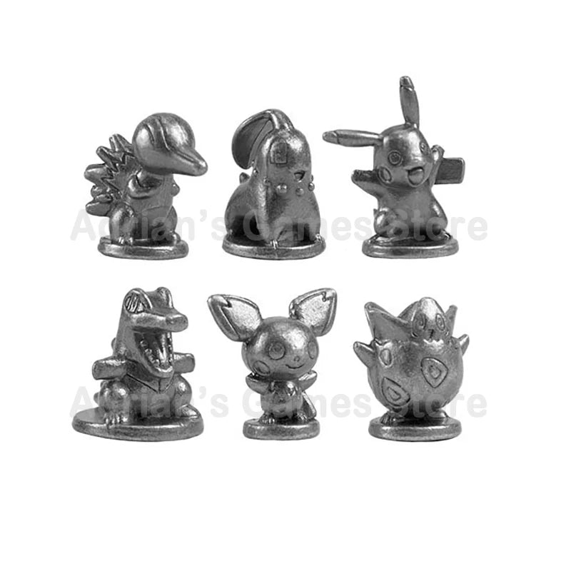 Pokemon MONOPOLY board game Johto and Kanto Edition English English Version Family Party Game Toy Children's Gift SS69