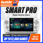 Trimui Smart Pro Handheld Game Console 4.96'' IPS Screen Linux System Joystick RGB Lighting Trimui Retro Video Game Console Gift SS69