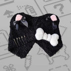 Autumn Winter Grunge Casual Warm Angel's Wings Hats Y2k Aesthetic Knitted Bears Ears Hat Kawaii Lolita Harajuku Caps Fashion SS69