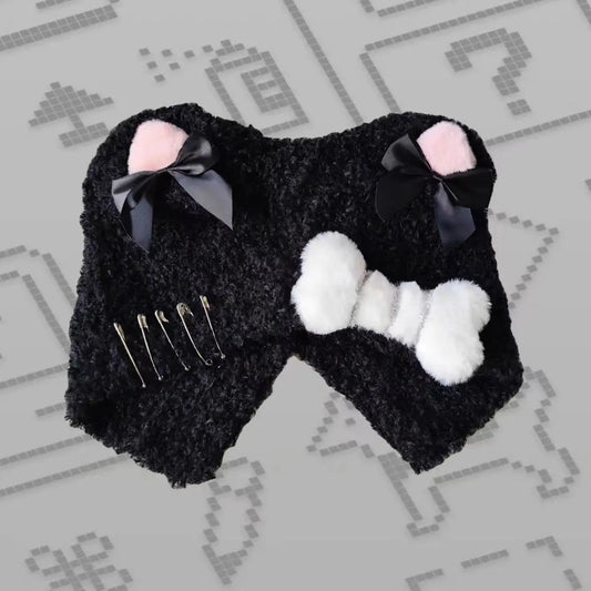 Autumn Winter Grunge Casual Warm Angel's Wings Hats Y2k Aesthetic Knitted Bears Ears Hat Kawaii Lolita Harajuku Caps Fashion SS69