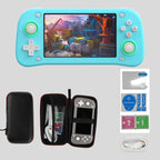 WDYQJE Open Source XF43 Retro Handheld Game Console Linux System Gaming Video Players Console Portable Pocket Device Child Gift SS69 74.69 light green / 128GB
