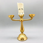 Disney Beauty and the Beast Cogsworth Desk Clock Night Light