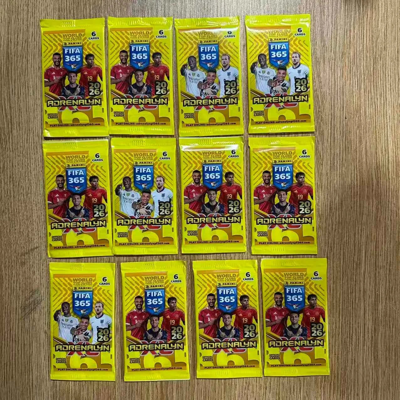 2026 Season Panini FIFA 365 Adrenalyn XL WORLD TOP CLUBS TEAMS PLAYERS Trading Collection Card Fan Gift