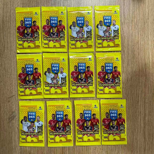 2026 Season Panini FIFA 365 Adrenalyn XL WORLD TOP CLUBS TEAMS PLAYERS Trading Collection Card Fan Gift