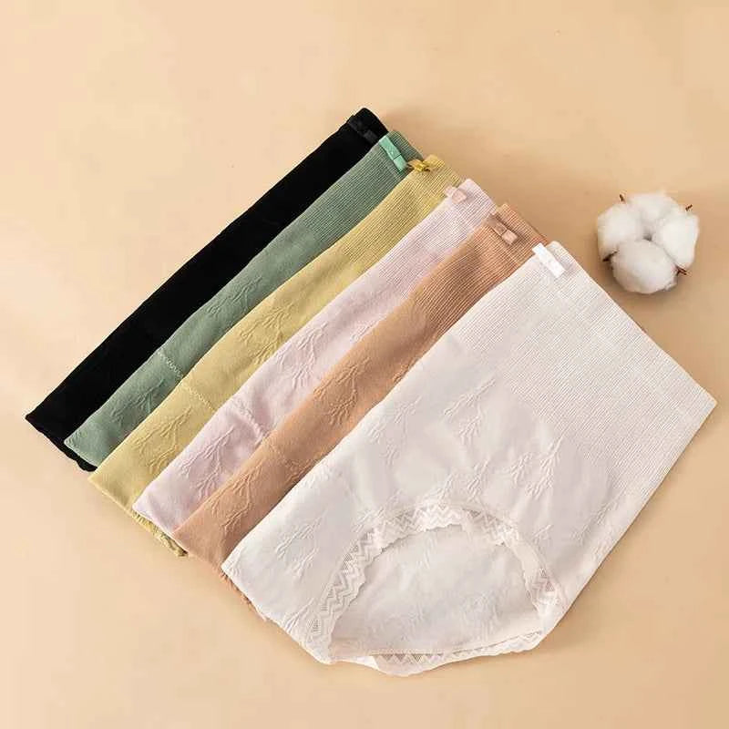 Women's underwear Plus-size XXXXL High elastic Antibacterial Obesity is special briefs lingerie breathable ladies underpants