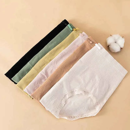 Women's underwear Plus-size XXXXL High elastic Antibacterial Obesity is special briefs lingerie breathable ladies underpants