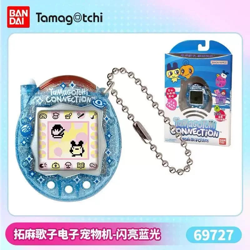 Bandai Tamagotchi Connection V3 Electronic Pet - Elegant Bow Blue Bubble