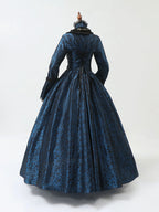 Cosplay Marie Antoinette Dress Medieval Flare Sleeve Victorian Party Formal Gown Renaissance Gothic Floral Robe