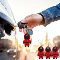 New Popular Film and Television Works Modeling Key Chain Cute Character Epoxy Keychain DIY Handmade  Pendant, Cosplay Decoration SS69