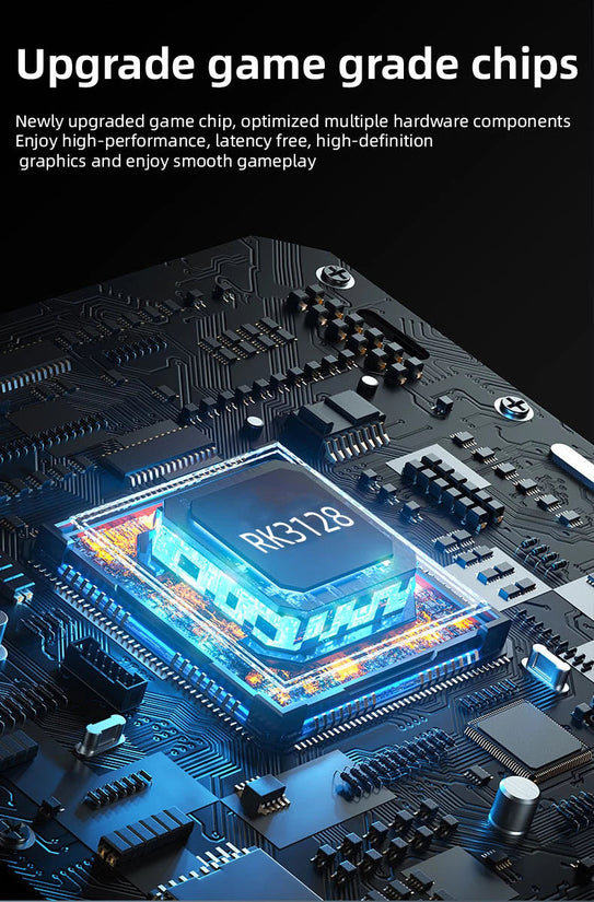 WDYQJE Open Source XF43 Retro Handheld Game Console Linux System Gaming Video Players Console Portable Pocket Device Child Gift SS69