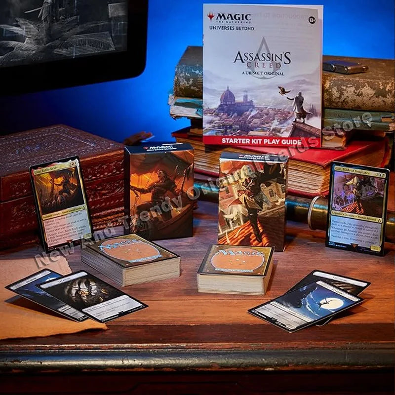 Magic The Gathering Assassin’s Creed Bundle,Beyond Booster Box,Collector Booster Box,Starter Kit TCG Card Game Gift Collectible SS69