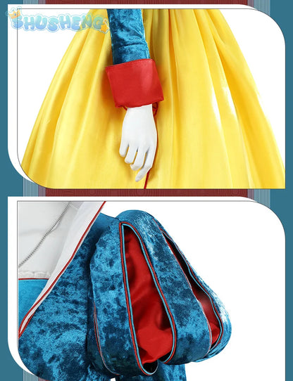 New Movies of 2025 Snow White cosplay Costume Adult and Child Sizes Fairy Tale Sweet Princess Dress Halloween Ball Woman Uniform - SS69