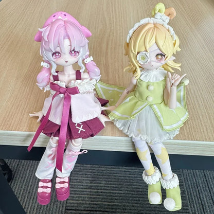 Original Come4free Ocean Gem Series Mystery Box Joint Movable Doll Dress Up Doll Trendy Play Blind Box Ornament Collectible