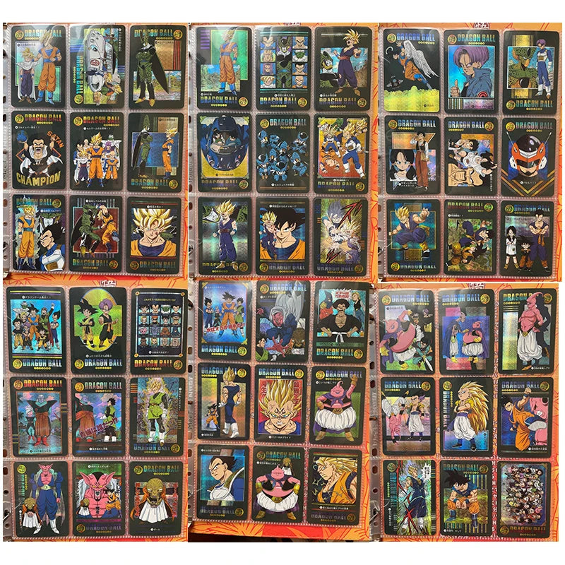 Dragon Ball Super Son Goku Frieza Bejita Yonsei Piccolo DIY Homemade Bronzing Game Toys Collection Card Christmas Birthday Gift SS69 34.69 F-Gauze flash-54pcs