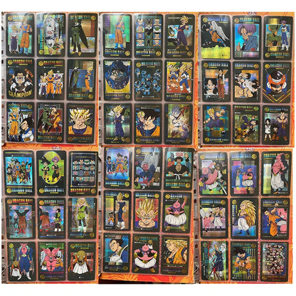 Dragon Ball Super Son Goku Frieza Bejita Yonsei Piccolo DIY Homemade Bronzing Game Toys Collection Card Christmas Birthday Gift SS69 34.69 F-Gauze flash-54pcs