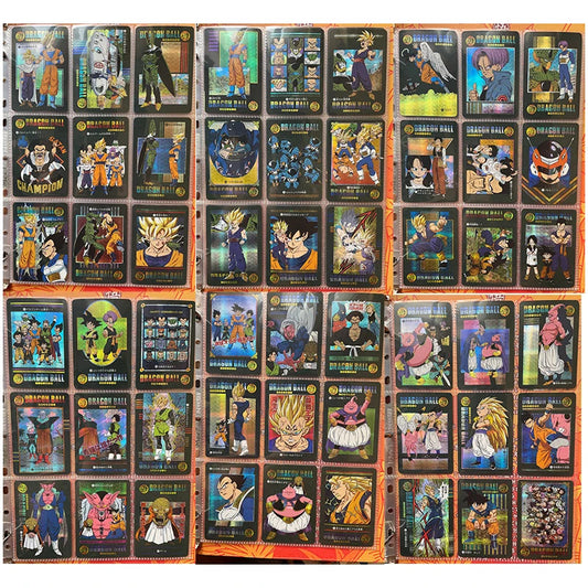 Dragon Ball Super Son Goku Frieza Bejita Yonsei Piccolo DIY Homemade Bronzing Game Toys Collection Card Christmas Birthday Gift SS69 34.69 F-Gauze flash-54pcs