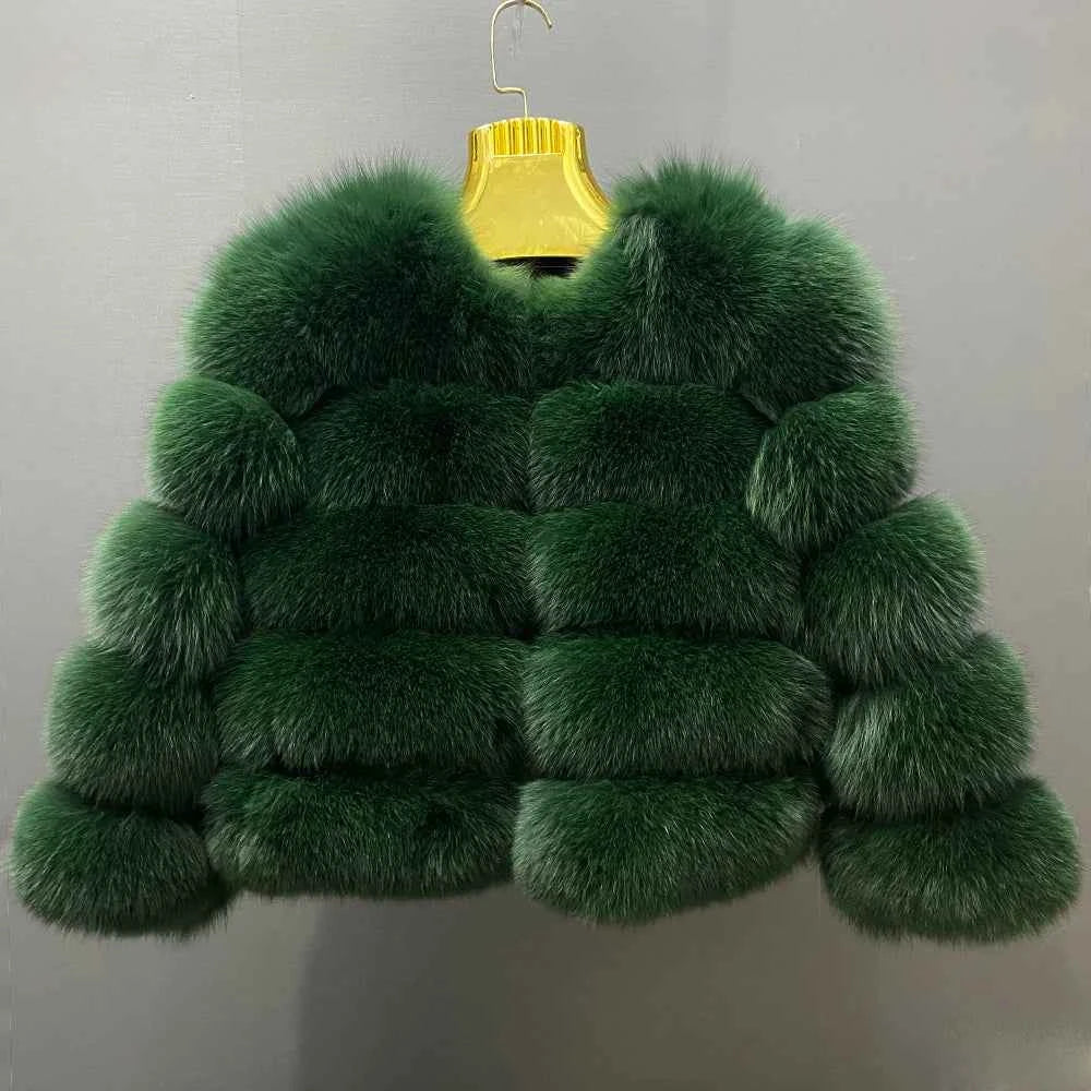 Winter Women's Cold Coat Top Fox Jackets For Women clothing Natural Real fox Fur Jacket Coats For Women Fur Jacket In Promotion