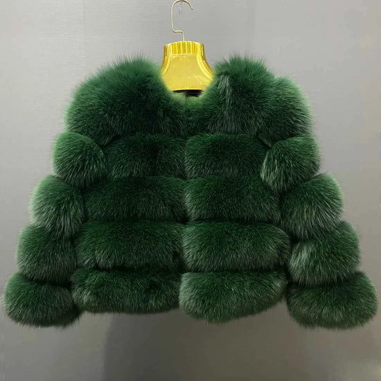 Winter Women's Cold Coat Top Fox Jackets For Women clothing Natural Real fox Fur Jacket Coats For Women Fur Jacket In Promotion