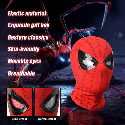 SpiderMan Superhero Launcher Spiderman mask Halloween Cosplay Spider-Man Launcher Suction Cup Ejection Christmas Birthday Gift
